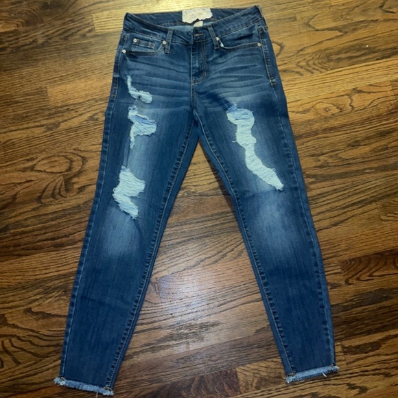 Altar’d State Distressed Jeans - Picture 1 of 3